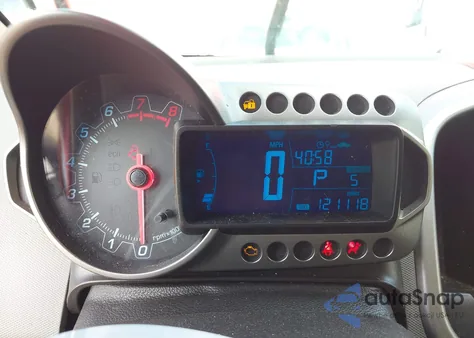 2012 Chevrolet Sonic 2Lt из США, поврежденный, VIN 1G1JC6SH7C4200803